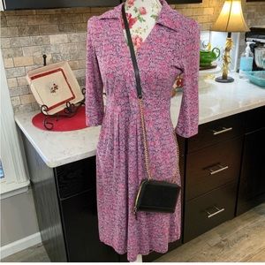 TravelSmith Black w/ Gold Chain Anti-Theft RFID Crossbody Bag Wallet